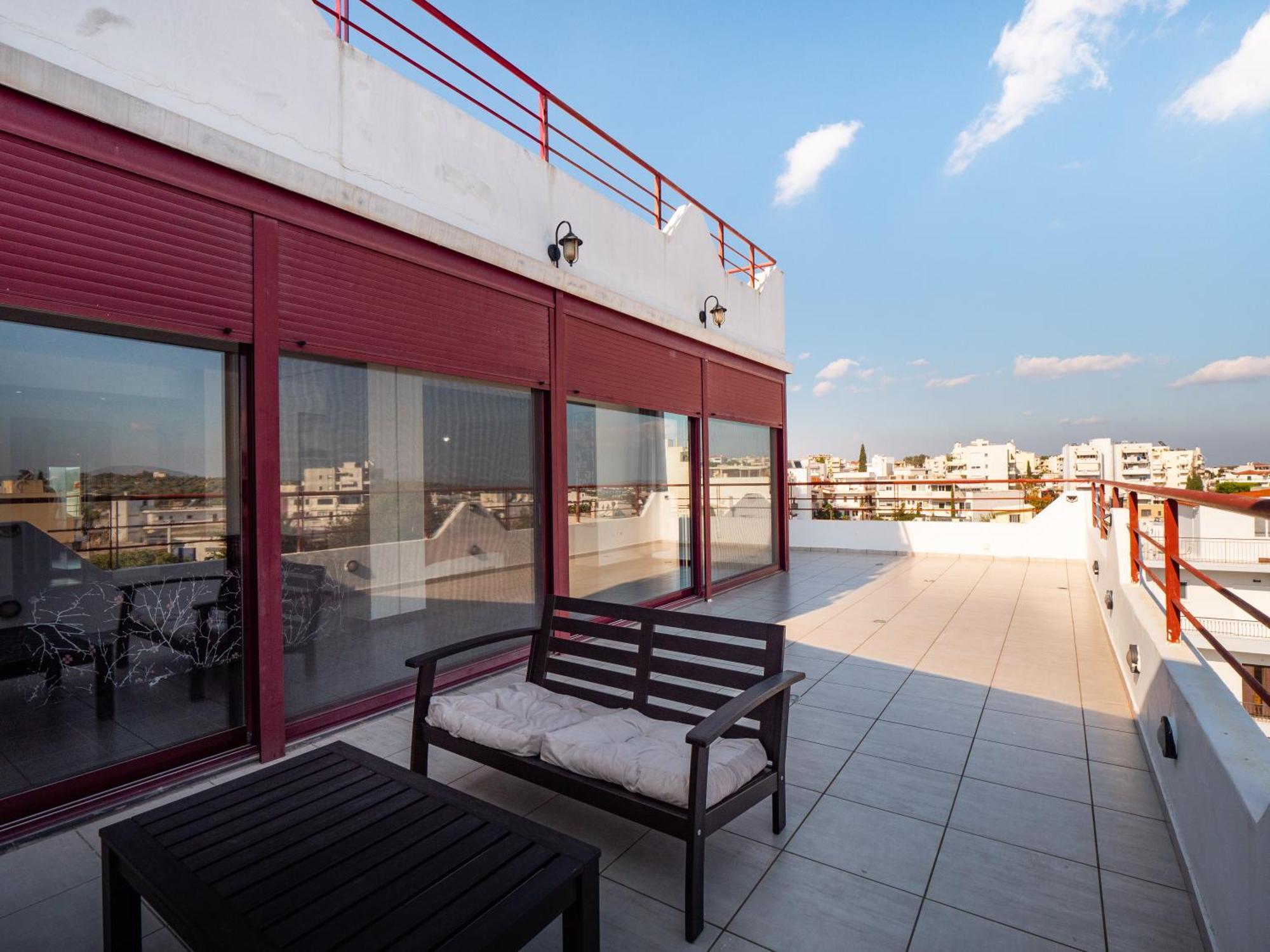 Luxury View Apartment 10Min From Athens Airport โกโรปิออน ภายนอก รูปภาพ